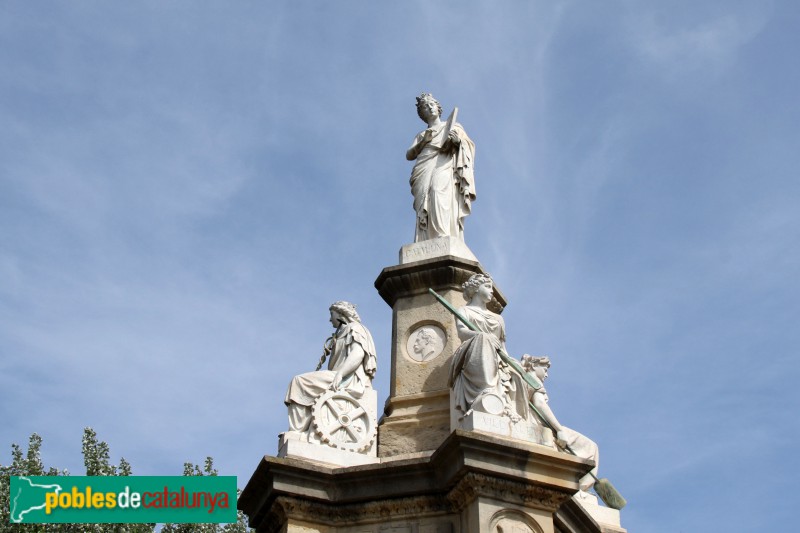 Vilanova i la Geltrú - Monument als Promotors del Ferrocarril (Foto: Albert Esteves, 2017) Vilanova i la Geltrú - Monument als Promotors del Ferrocarril