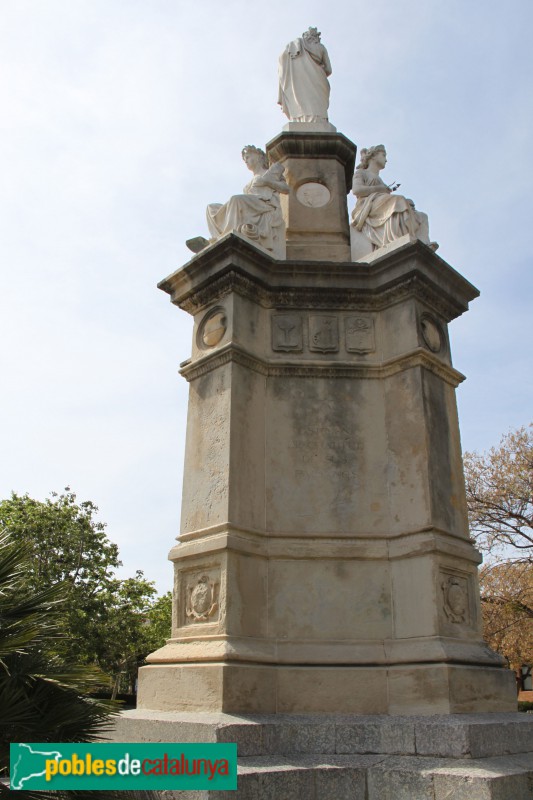 Vilanova i la Geltrú - Monument als Promotors del Ferrocarril