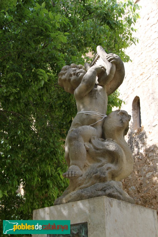 Vilanova i la Geltrú - Monument a Eduard Toldrà (Foto: Albert Esteves, 2017) Vilanova i la Geltrú - Monument a Eduard Toldrà