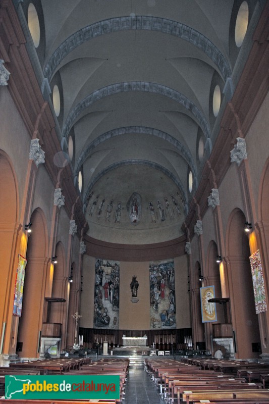 Vilanova i la Geltrú - Església Sant Antoni Abat, interior (Foto: Albert Esteves, 2017) Vilanova i la Geltrú - Església Sant Antoni Abat, interior