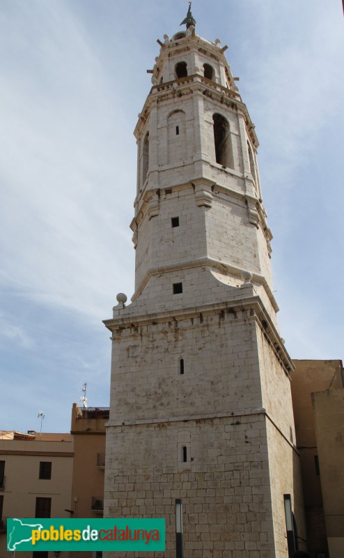 Vilanova i la Geltrú - Campanar de l'església de Sant Antoni Abat