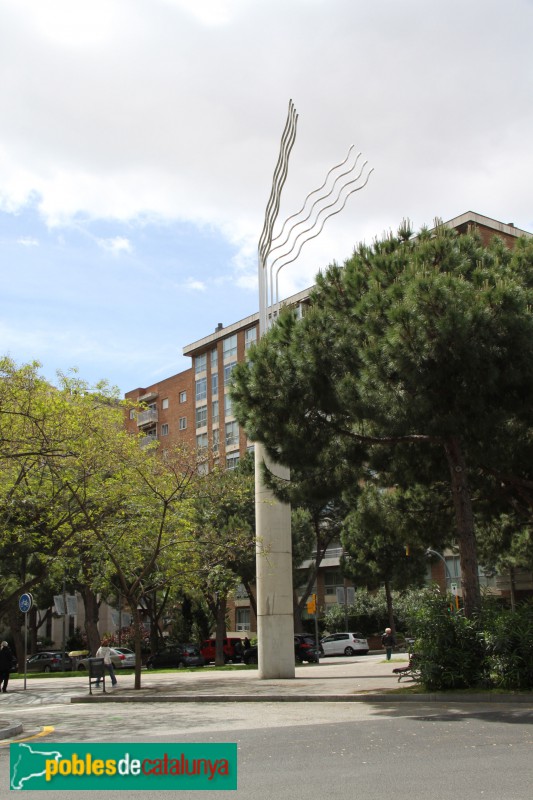 Barcelona - Monument a Prat de la Riba (Foto: Albert Esteves, 2017) Barcelona - Monument a Prat de la Riba