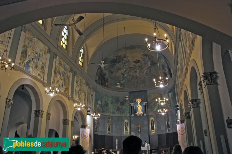 Vilanova i la Geltrú - Església de la Immaculada (Foto: Albert Esteves, 2017) Vilanova i la Geltrú - Església de la Immaculada