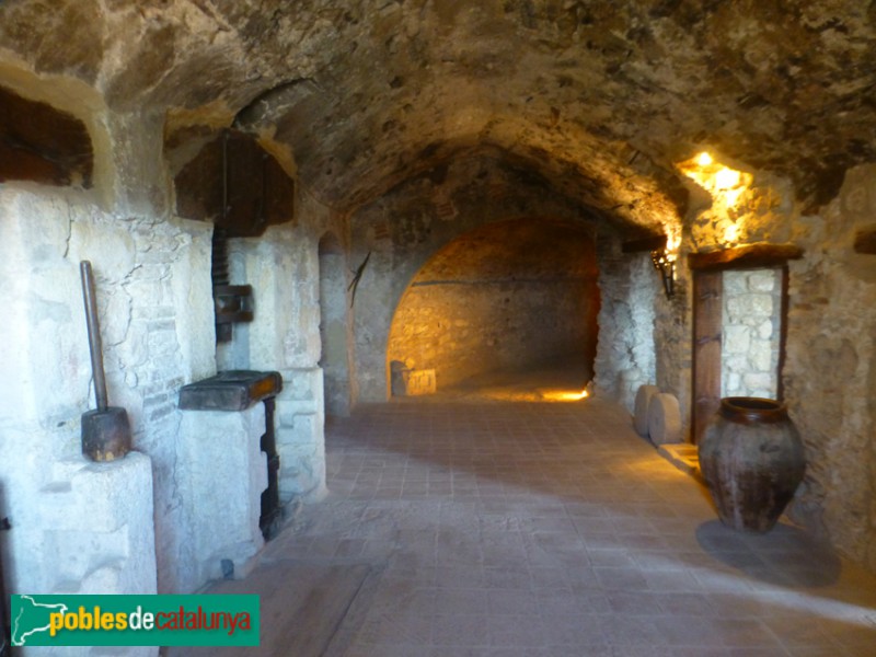 El Papiol - Interior del castell