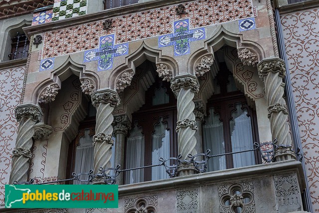 Mataró - Casa Coll i Regàs (Foto: José Aguado, 2017) Mataró - Casa Coll i Regàs