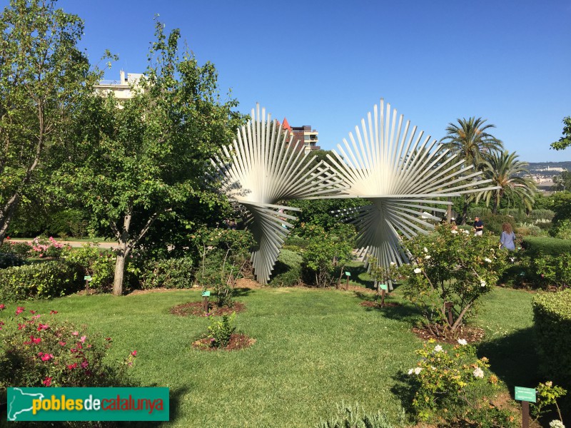 Barcelona - Parc Cervantes - Rombes bessons, d'Andreu Alfaro