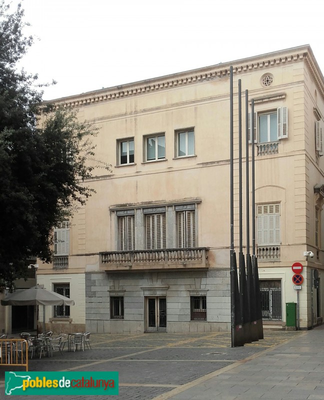 Mataró - Casa de la Vila, façana posterior