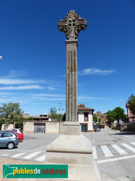 Seva - Creu de terme (Foto: Graciel·la Vidal, 2017) Seva - Creu de terme