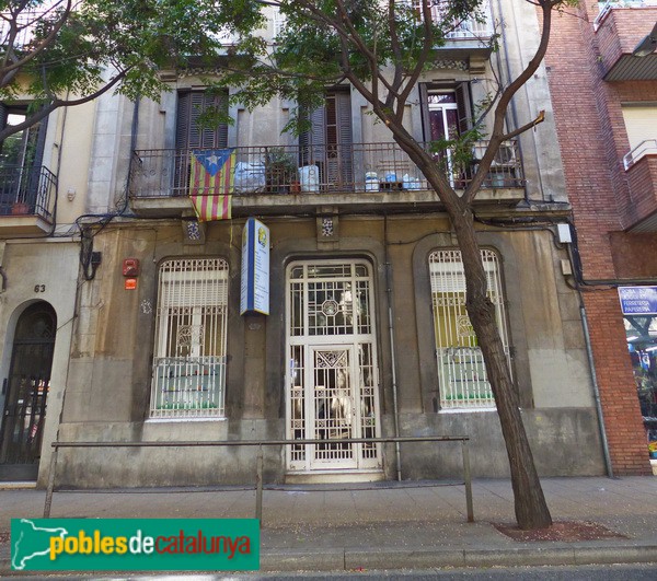 Barcelona - Carrer Gran de Sant Andreu, 65 (Foto: Graciel·la Vidal, 2017) Barcelona - Carrer Gran de Sant Andreu, 65