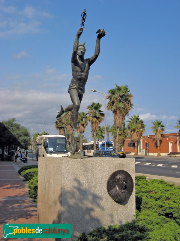 Mataró - Monument a Miquel Biada