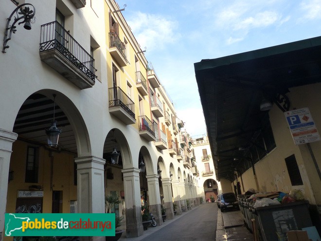 Barcelona - Plaça Mercadal (Foto: Graciel·la Vidal, 2017) Barcelona - Plaça Mercadal