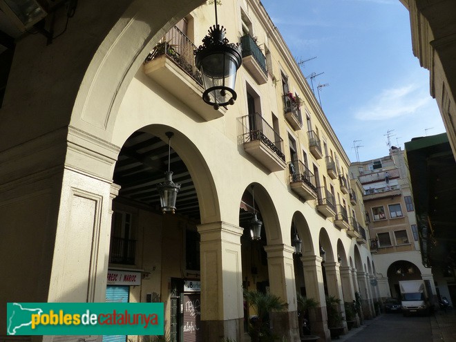 Barcelona - Plaça Mercadal (Foto: Graciel·la Vidal, 2017) Barcelona - Plaça Mercadal