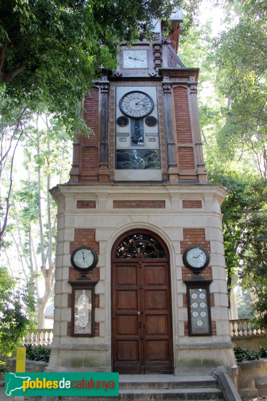 Badalona - Parc de Can Solei i Ca l’Arnús, torre del rellotge