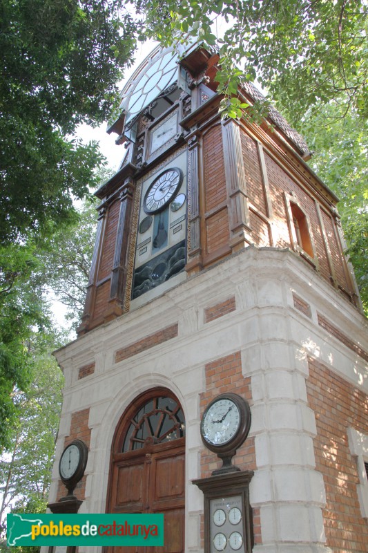 Badalona - Parc de Can Solei i Ca l’Arnús, torre del rellotge
