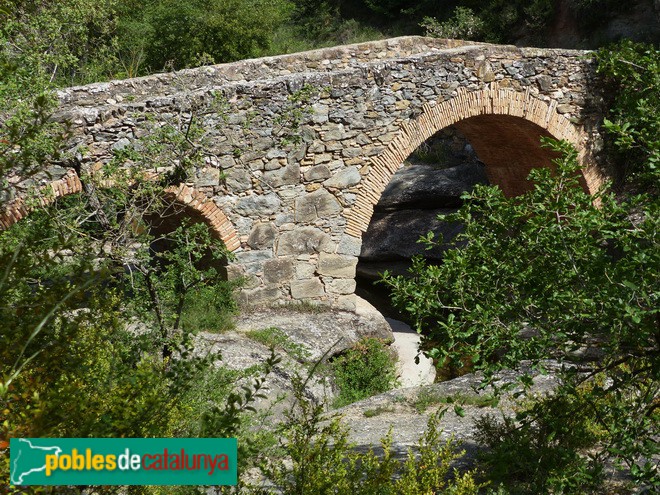 Pont del molí del Sors (Foto: Graciel·la Vidal, 2017) Pont del molí del Sors