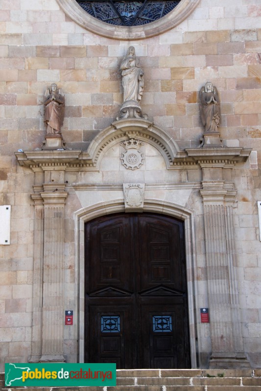 Badalona - Església de Santa Maria (Foto: Albert Esteves, 2017) Badalona - Església de Santa Maria