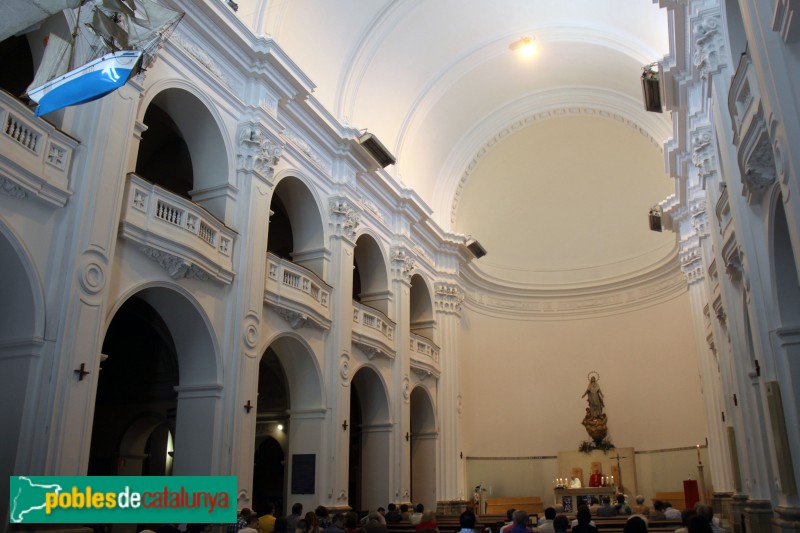 Badalona - Església de Santa Maria (Foto: Albert Esteves, 2017) Badalona - Església de Santa Maria