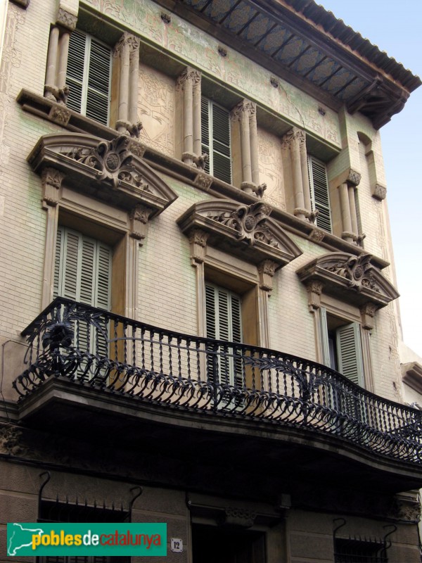 Badalona - Casa Andreu Clarós (Foto: Albert Esteves, 2007) Badalona - Casa Andreu Clarós