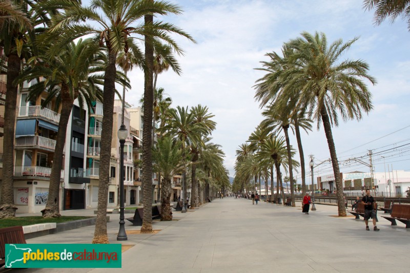Badalona - La Rambla (Foto: Albert Esteves, 2017) Badalona - La Rambla