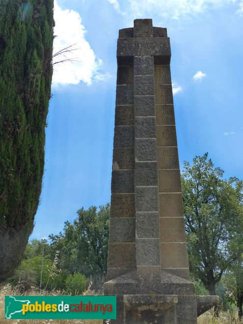 Monument 'A los Caídos', varal cara oest