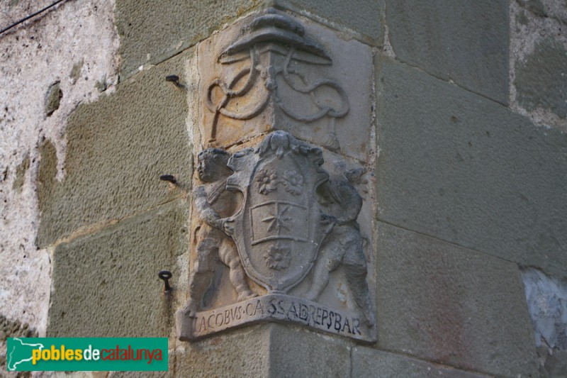 Monestir de Sant Tomàs. Escut del bisbe