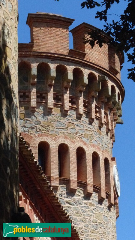 Detall torre del rellotge