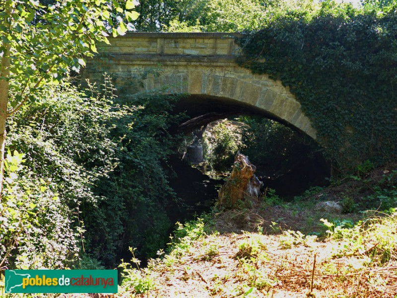 Pont del torrent, oest