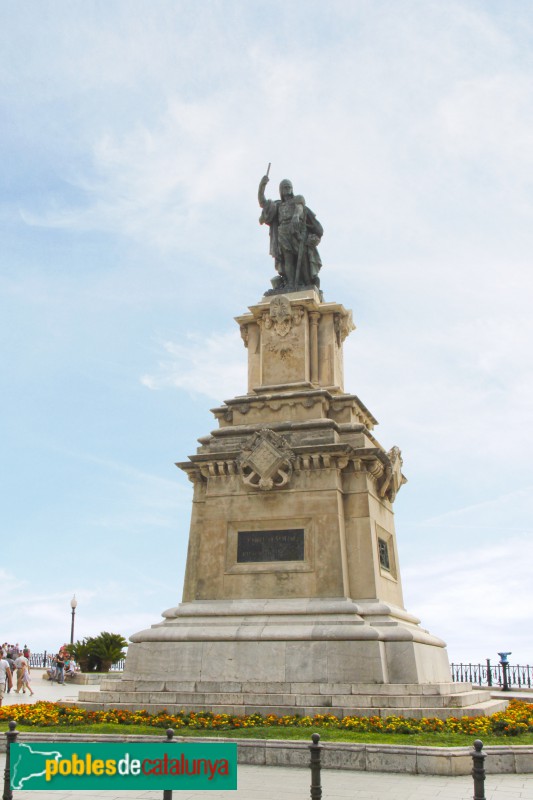 Tarragona - Monument a Roger de Llúria (Foto: Albert Esteves, 2017) Tarragona - Monument a Roger de Llúria