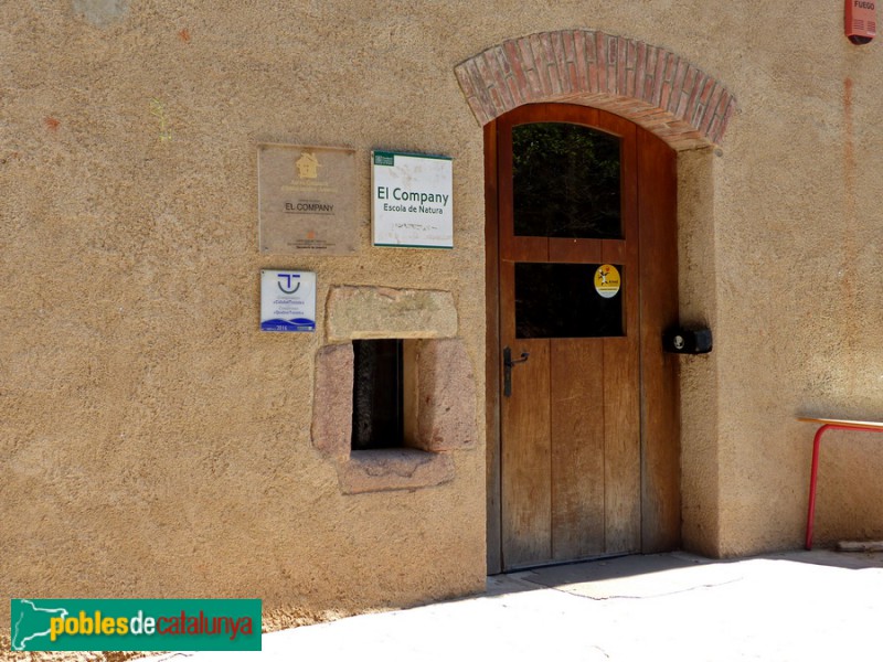 Porta façana ponent (Foto: Graciel·la Vidal, 2017) Porta façana ponent