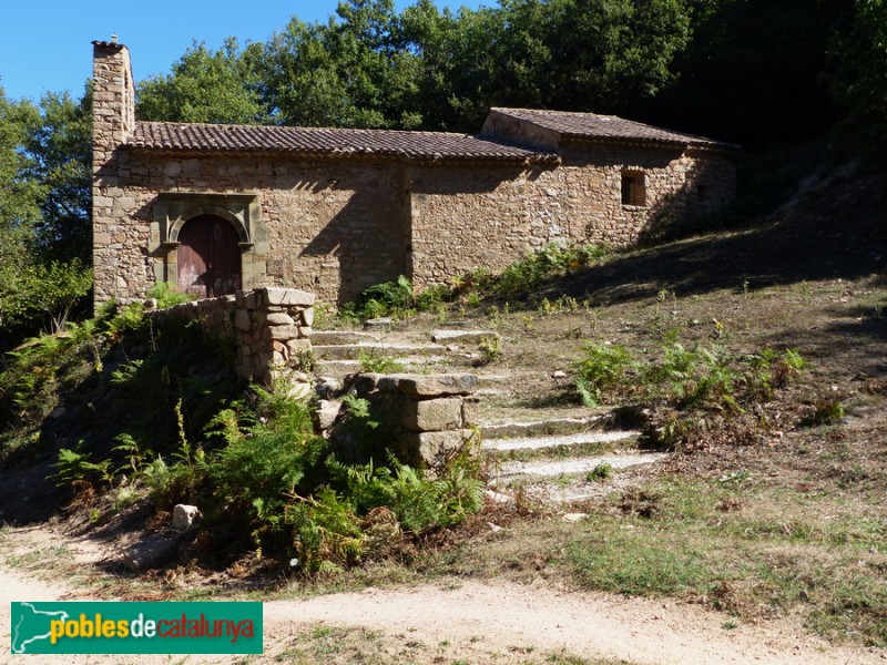 Foto de Santa Maria de Vallclara. Façana Sud