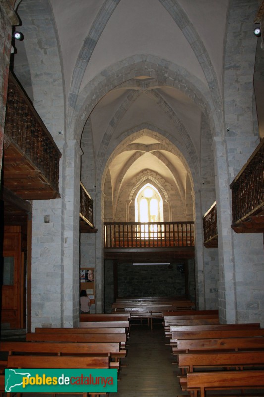 Salardú - Sant Andreu, interior (Foto: Albert Esteves, 2017) Salardú - Sant Andreu, interior