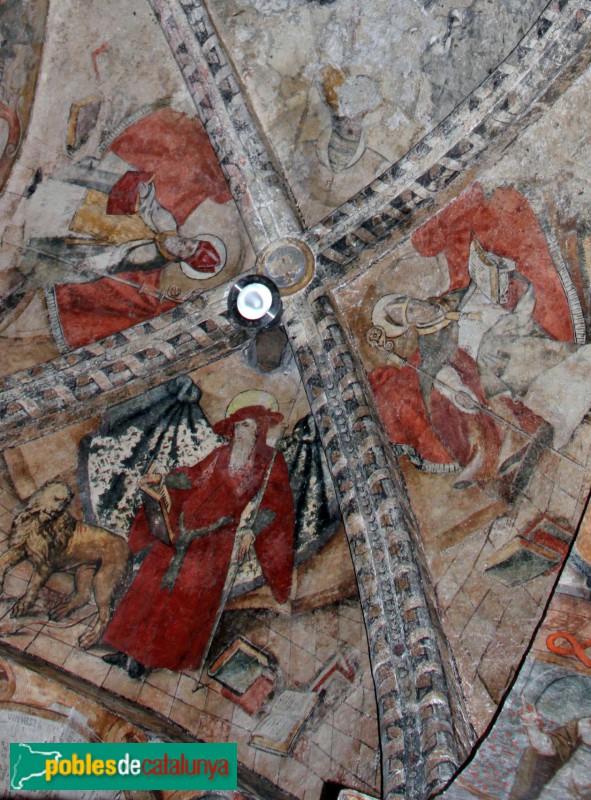 Salardú - Sant Andreu, pintures murals