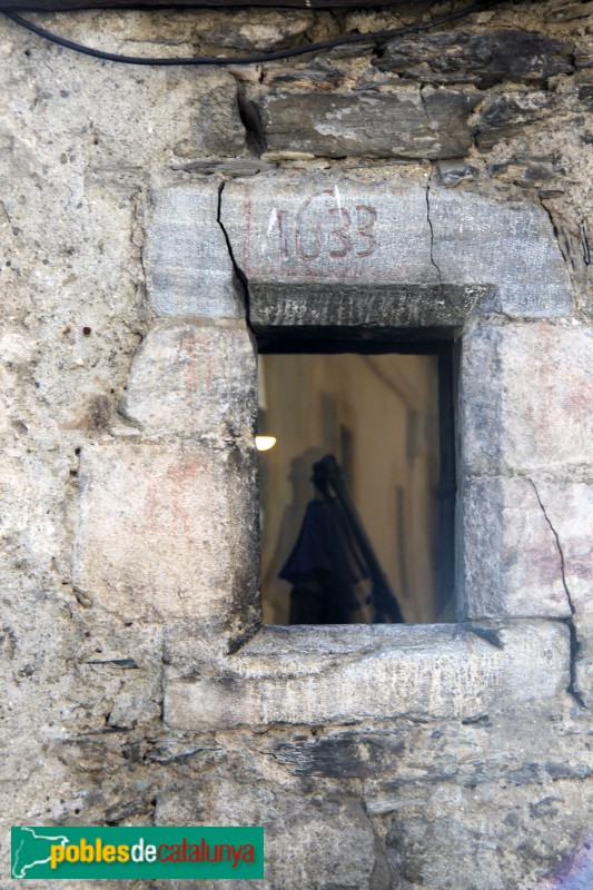 Salardú, finestra del segle XVII
