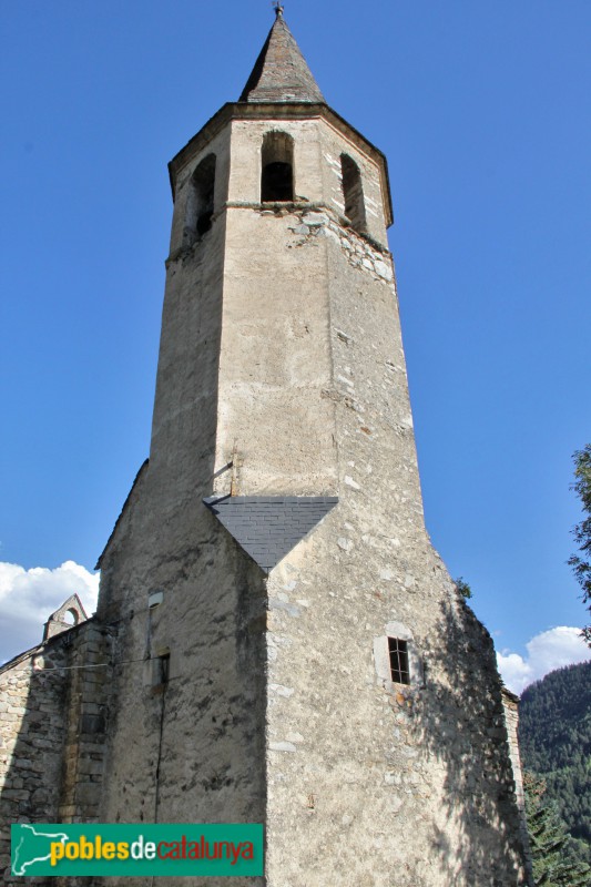 Unha - Església de Santa Eulàlia (Foto: Albert Esteves, 2017) Unha - Església de Santa Eulàlia