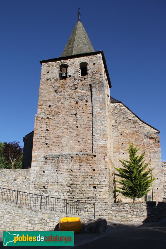 Tredòs - Santa Maria de Cap d'Aran, campanar