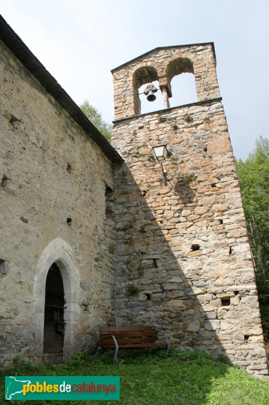 Tredós - Església de Sant Esteve (Foto: Albert Esteves, 2017) Tredós - Església de Sant Esteve