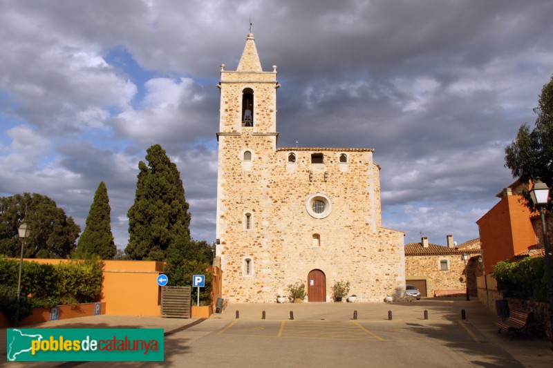 Mont-ras - Església de Sant Esteve