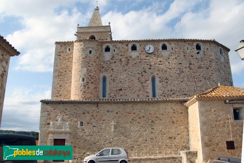 Mont-ras - Església de Sant Esteve