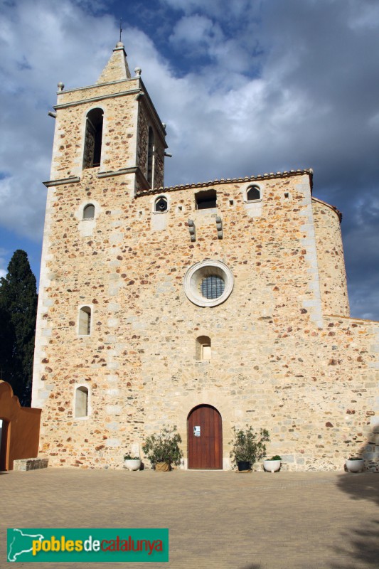 Mont-ras - Església de Sant Esteve