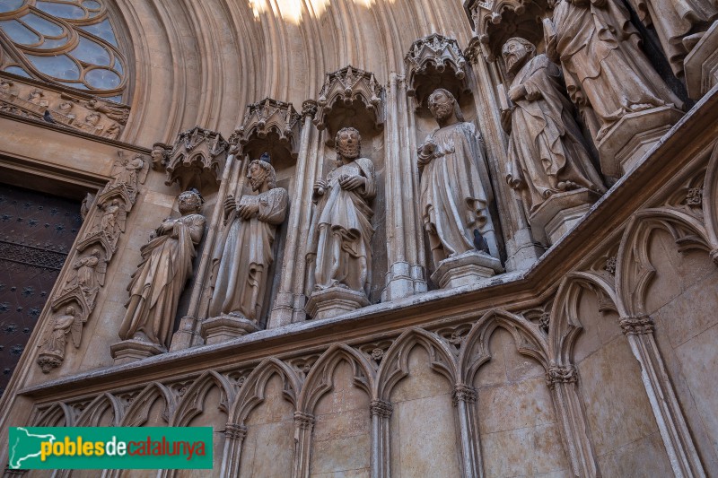 Tarragona - Catedral. Portada (Foto: José Aguado, 2017) Tarragona - Catedral. Portada