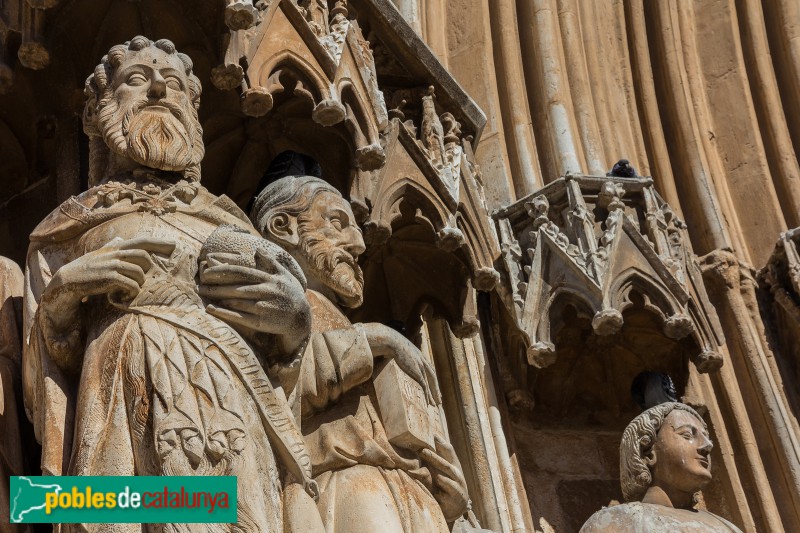 Tarragona - Catedral. Portada (Foto: José Aguado, 2017) Tarragona - Catedral. Portada