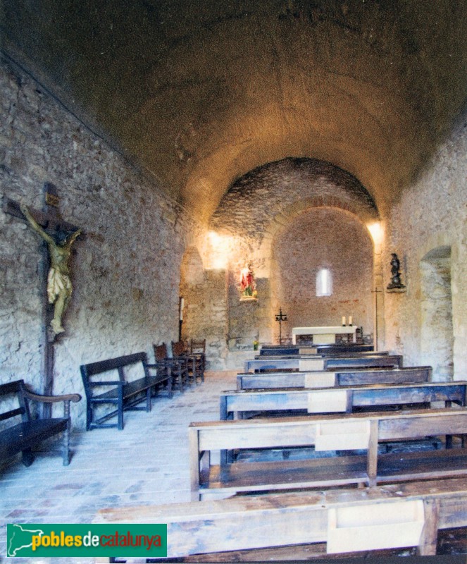 Peralta - Església de Santa Susanna, interior