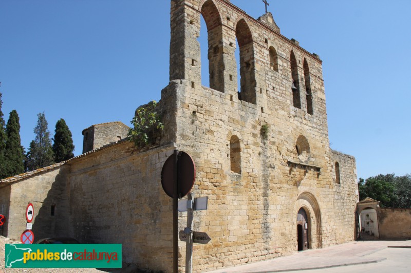 Peratallada - Església de Sant Esteve (Foto: Albert Esteves, 2017) Peratallada - Església de Sant Esteve