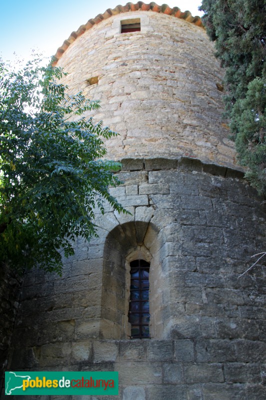 Peratallada - Església de Sant Esteve, absis