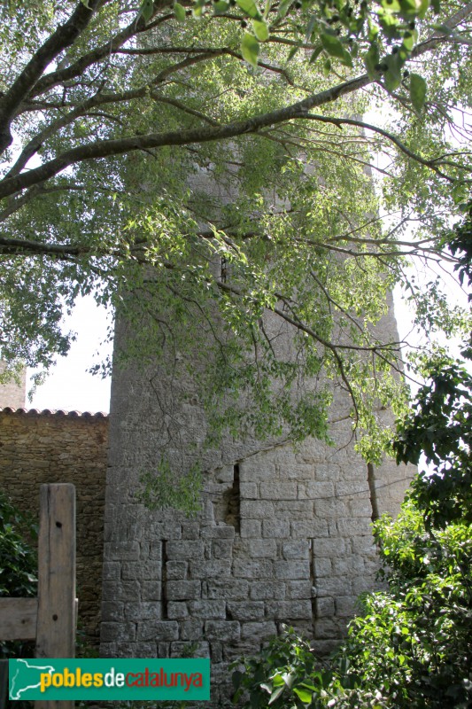 Peratallada - Torre de les Hores (Foto: Albert Esteves, 2017) Peratallada - Torre de les Hores