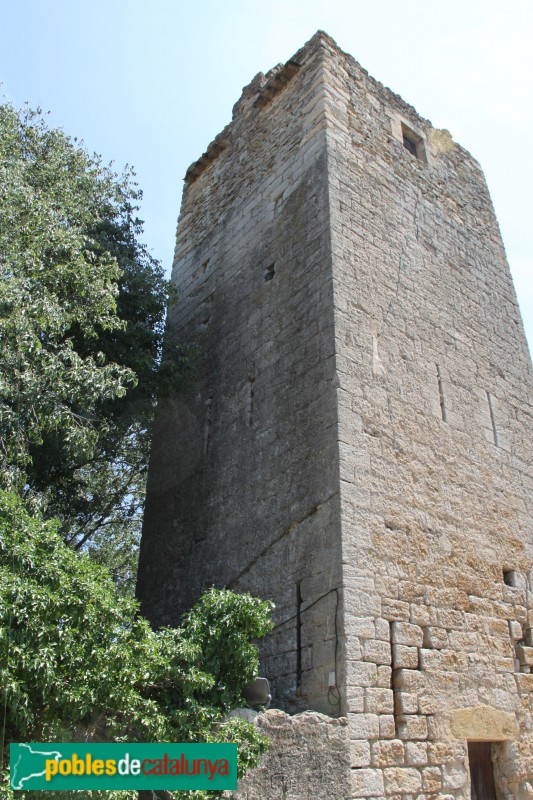 Peratallada - Torre de les Hores (Foto: Albert Esteves, 2017) Peratallada - Torre de les Hores