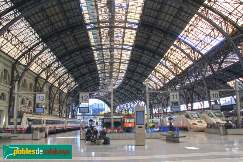Barcelona - Estació de França (Foto: Albert Esteves, 2017) Barcelona - Estació de França