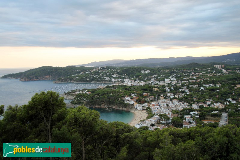 Palafrugell - Panoràmica des del far de Sant Sebastià