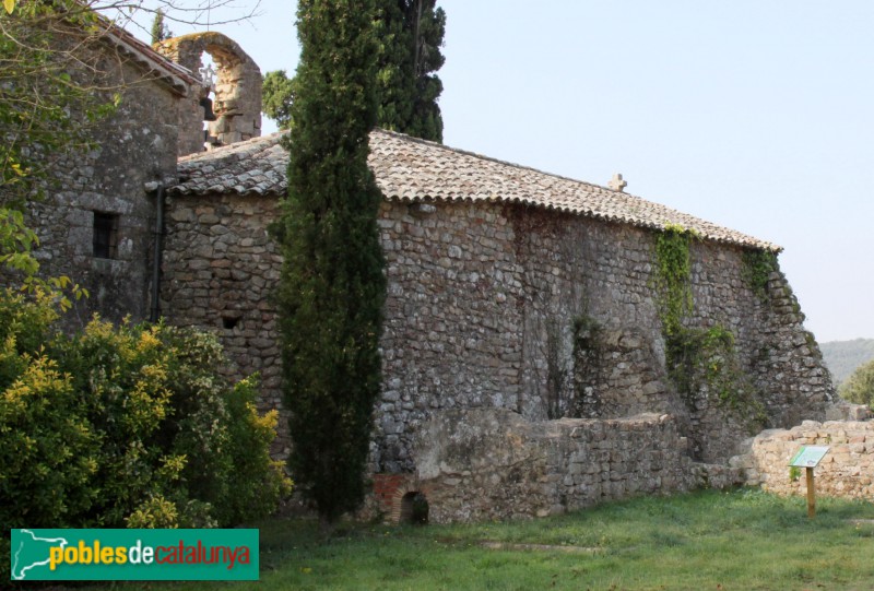 Santa Cristina d'Aro - Església de Santa Maria de Bell-lloc (Foto: Albert Esteves, 2017) Santa Cristina d'Aro - Església de Santa Maria de Bell-lloc