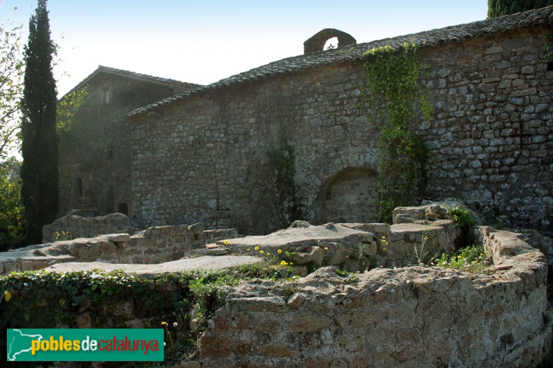 Santa Cristina d'Aro - Església de Santa Maria de Bell-lloc (Foto: Albert Esteves, 2017) Santa Cristina d'Aro - Església de Santa Maria de Bell-lloc